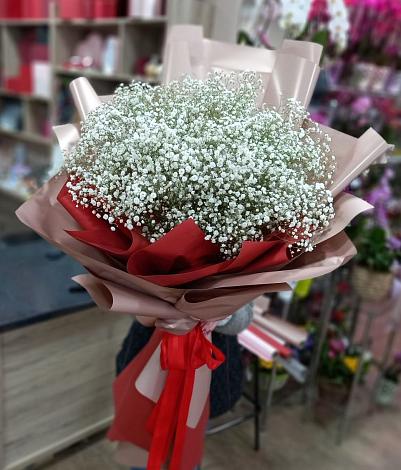 Букет цветов из: Гипсофила в Латной
