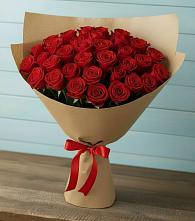 Букет Красные розы Милано в Латной