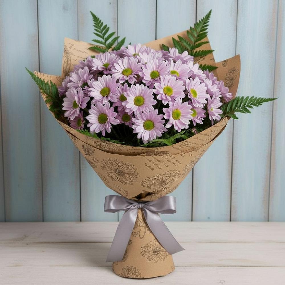 Букет цветов из: Хризантемы в Латной