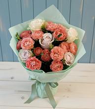 Букет цветов из:  Розы в Латной