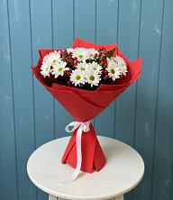 Букет цветов из:  Хризантемы в Латной