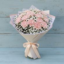 Букет цветов из:  Гвоздики #REPLACE_PRED# Латной