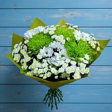 Букет цветов из:  Хризантемы в Латной