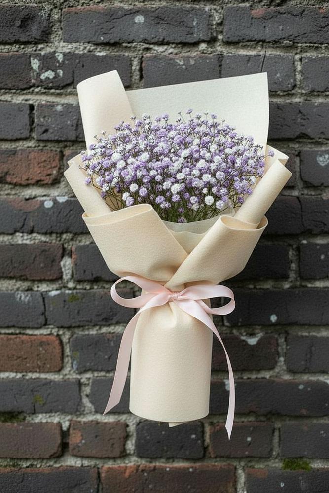 Букет цветов из: Гипсофила в Латной