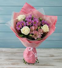 Букет цветов из:  Герберы #REPLACE_PRED# Латной