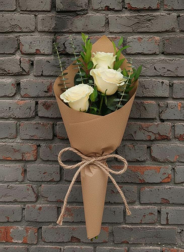 Букет цветов из: Розы в Латной