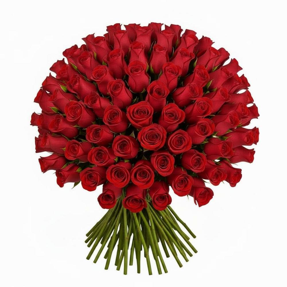 Букет Красные розы Чери Лав в Латной