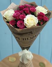 Букет цветов из:  Розы #REPLACE_PRED# Латной