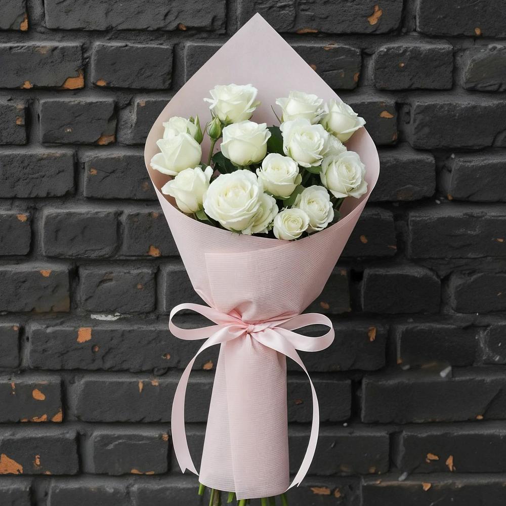 Букет цветов из: Розы в Латной