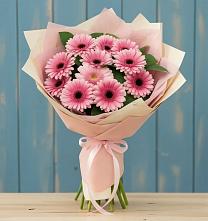 Букет цветов из:  Герберы в Латной